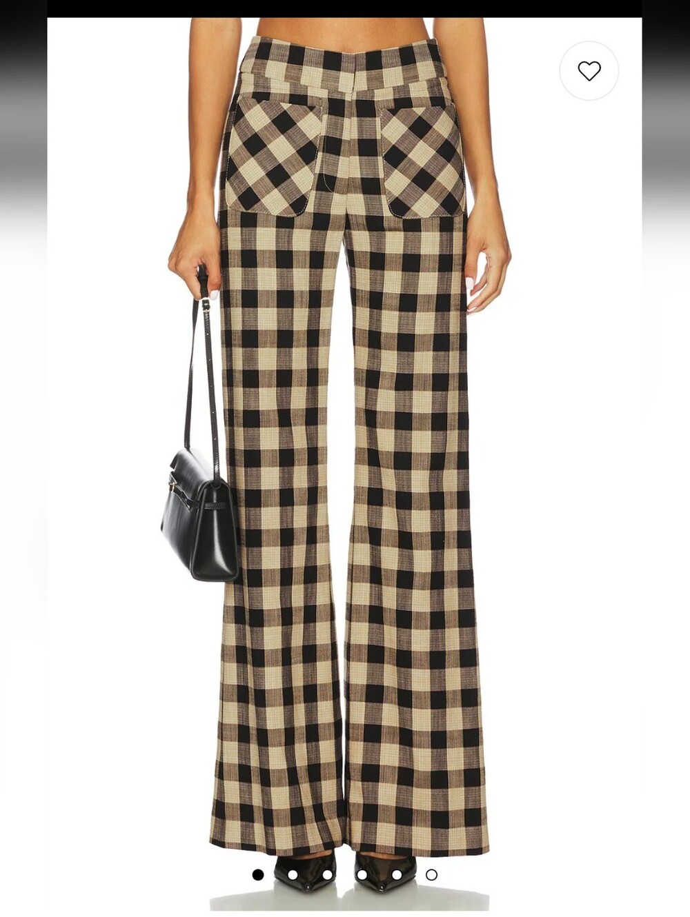 Smythe Classic Patch Pocket Pant in Tan Check  Smythe Size 24